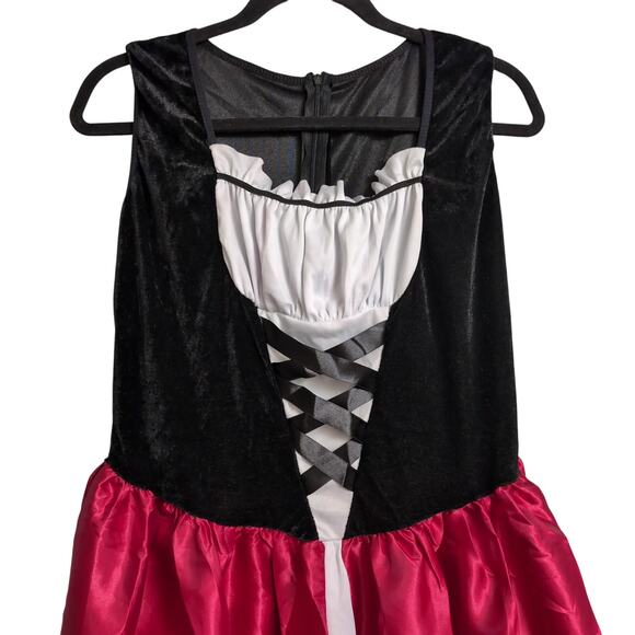 Little Red Riding Hood Costume Halloween Dress Up Cosplay Kids XL - Picture 6 of 11